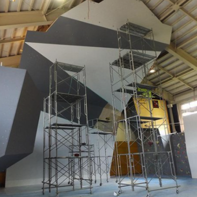 もちろんクライミングウォールも作ります！